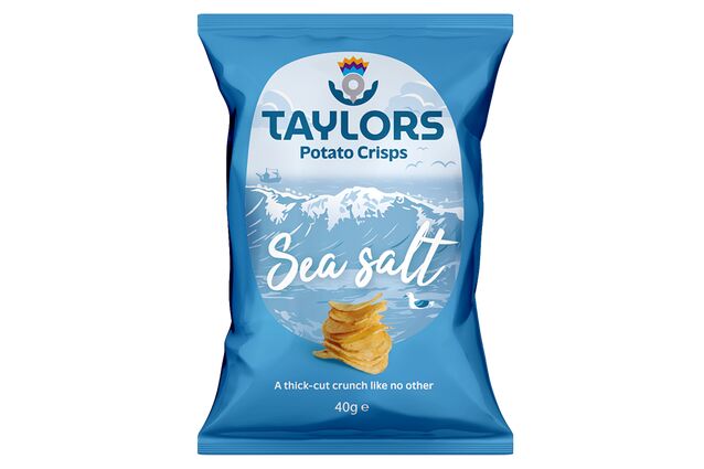 Taylors Sea Salt Crisps (40g)
