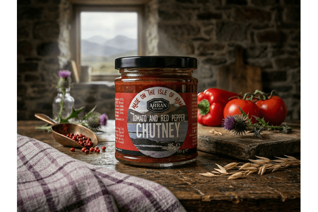 Arran Fine Foods Tomato &amp; Red Pepper Chutney (190g)