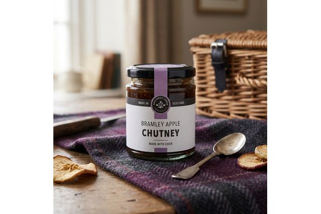Galloway Lodge Bramley Apple Chutney with Cider (200g)