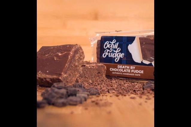 The Ochil Fudge Pantry Death by Chocolate Fudge (100g)