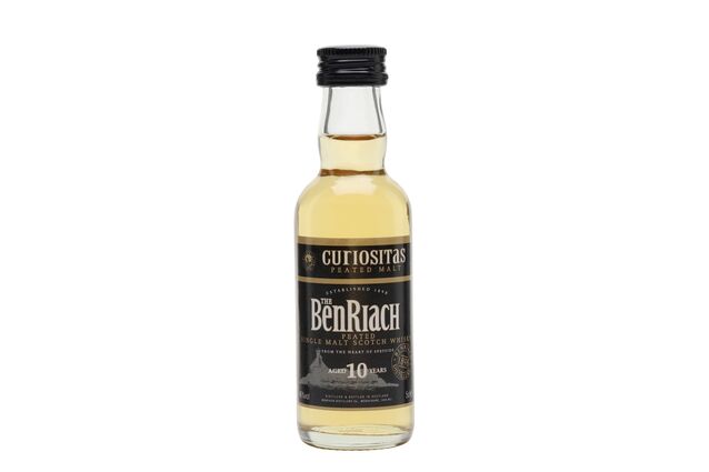 Benriach Curiositas 10yo Peated Malt Whisky (5cl)