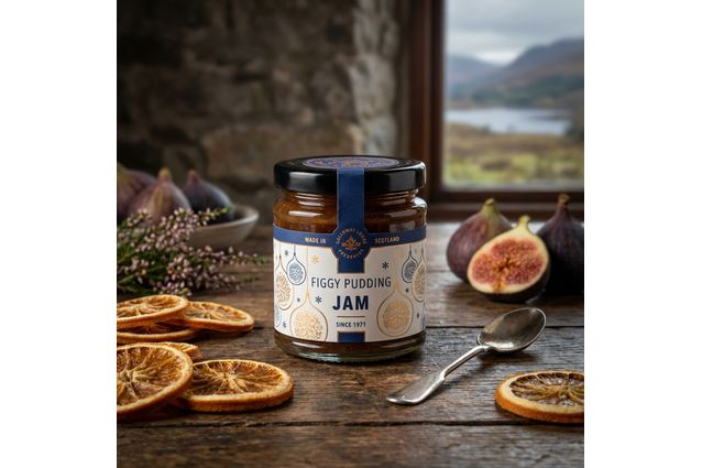 Galloway Lodge Figgy Pudding Jam (230g)