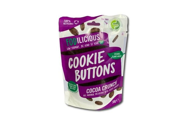 Fodilicious Cookie Buttons Cocoa Crunch (30g)