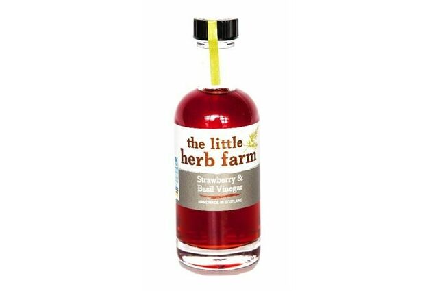 Little Herb Farm Strawberry & Basil Vinegar (100ml)