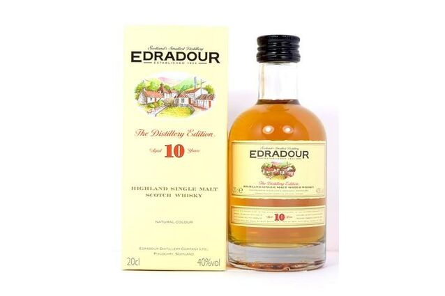 Edradour 10 Year Old Highland Single Malt Whisky (20cl)