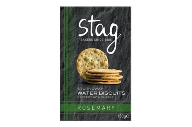 Stag Bakery Stornoway Rosemary Water Biscuits (150g)