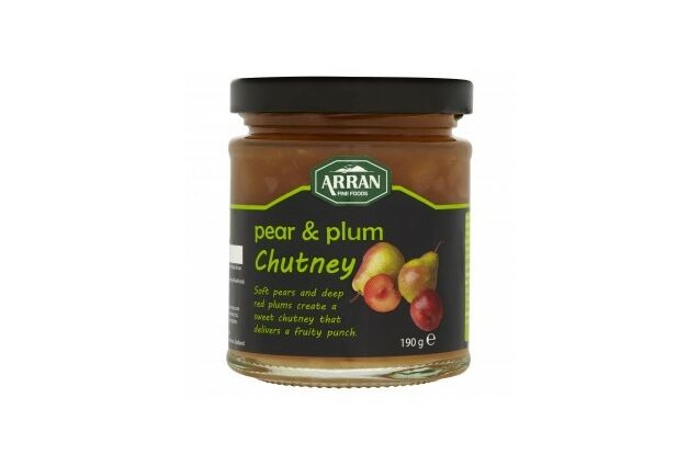 Arran Fine Foods Pear & Plum Chutney (190g)