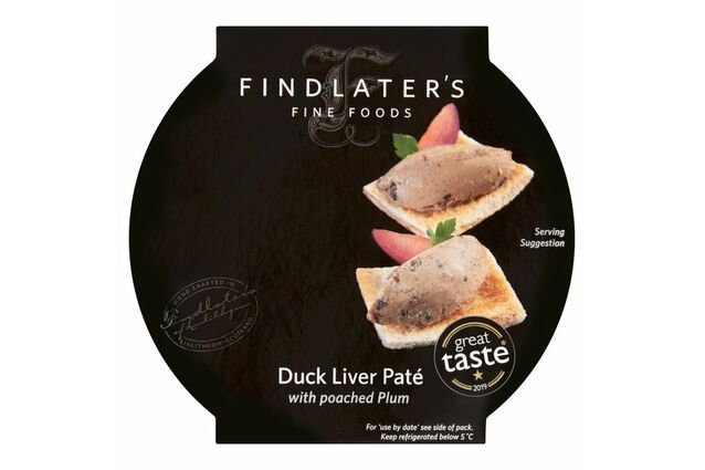 Findlater's Duck Fine Foods Liver Pate with Poached Plum (120g)