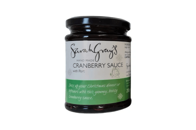 Sarah Gray's Cranberry &amp; Port Sauce (330g)