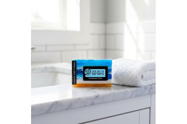 Glasgow Soap Company Sea Salt &amp; Driftwood Handmade Soap