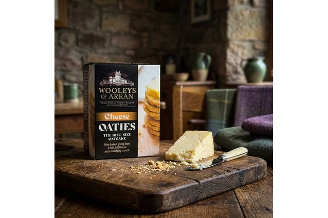 Wooleys of Arran Cheese Oaties (200g)