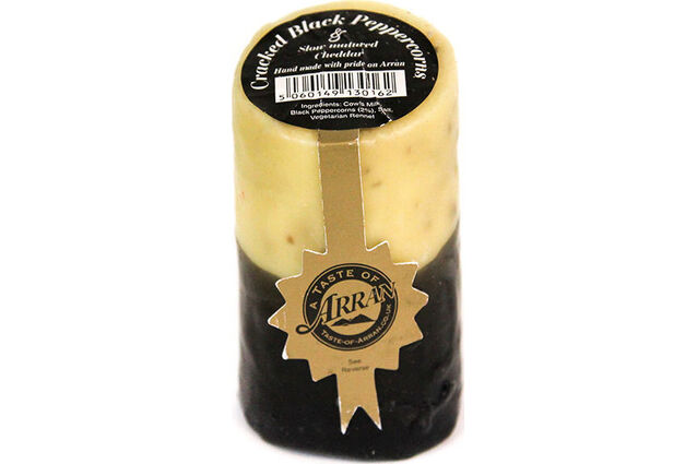 Island Cheese Company Cracked Black Peppercorn Cheddar Cheese (200g)