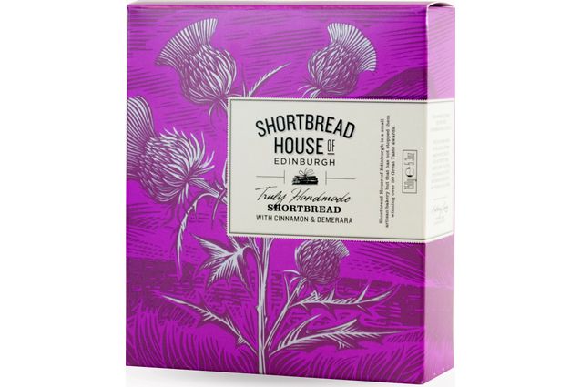 Shortbread House of Edinburgh Handmade Shortbread - Cinnamon &amp; Demerara 150g